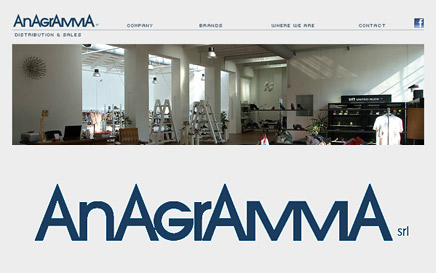 ANAGRAMMA SRL - website on line