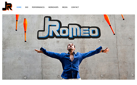 JUGGLER ROMEO - website on line